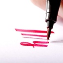 STAEDTLER PIGMENT BRUSH PEN RED 371-2