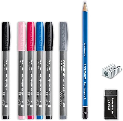 STAEDTLER BRUSH LETTERING SET 9-T