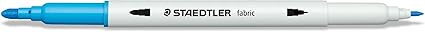 STAEDTLER DOUBLE-ENDED FABRIC MARKER PENS 12 PCS 3190 TB12