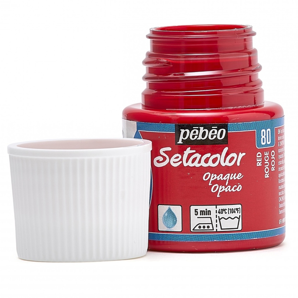 PEBEO SETACOLOR OPAQUE 45ML RED