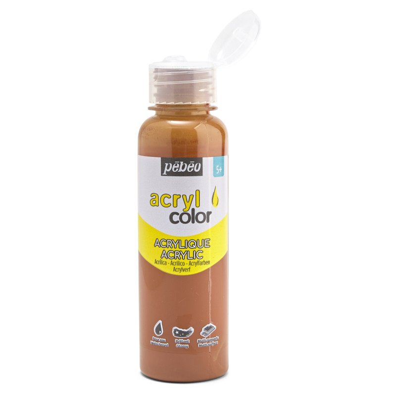 PEBEO ACRYLCOLOR 150ML BROWN