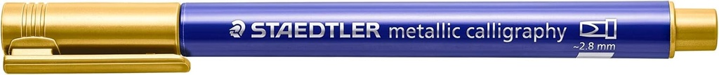 STAEDTLER METALLIC CALLIGRAPHY MARKER GOLD 8325-11