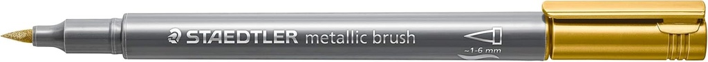 STAEDTLER METALLIC MARKER BRUSH GOLD 8321-11