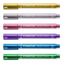 STAEDTLER METALLIC MARKER PEN SET 6PCS + 1 PIGMENT LINER 8323-SWP6P