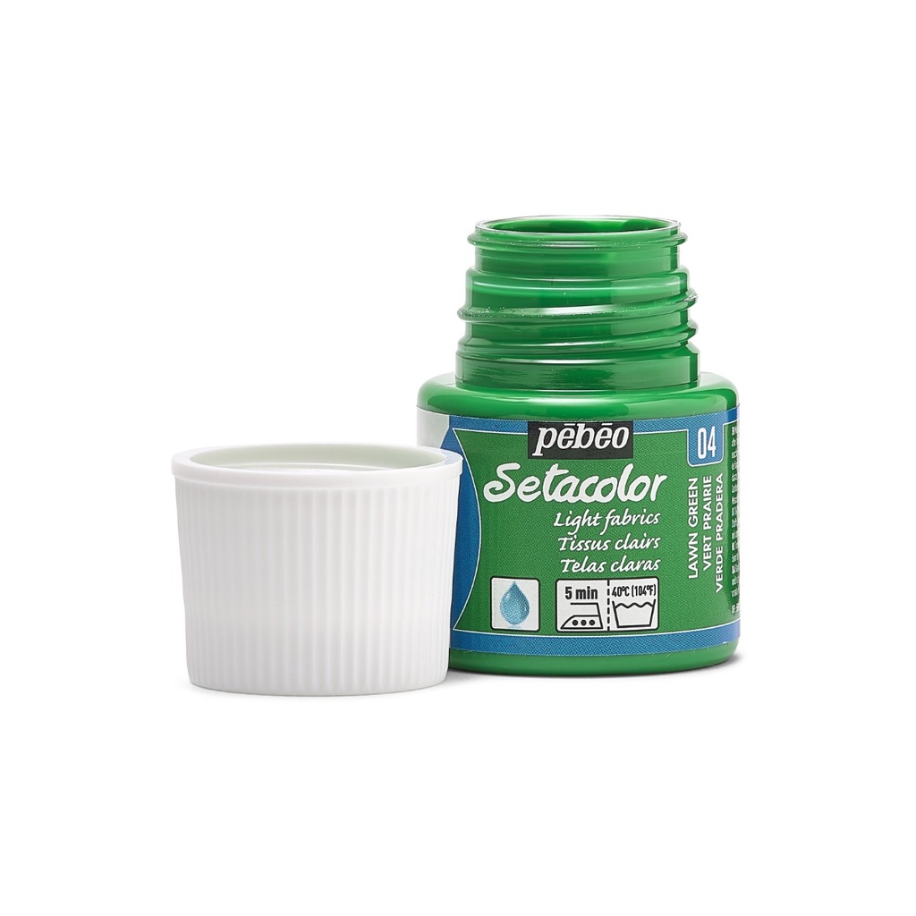 PEBEO SETACOLOR LIGHT FABRIC 45ML LAWN GREEN