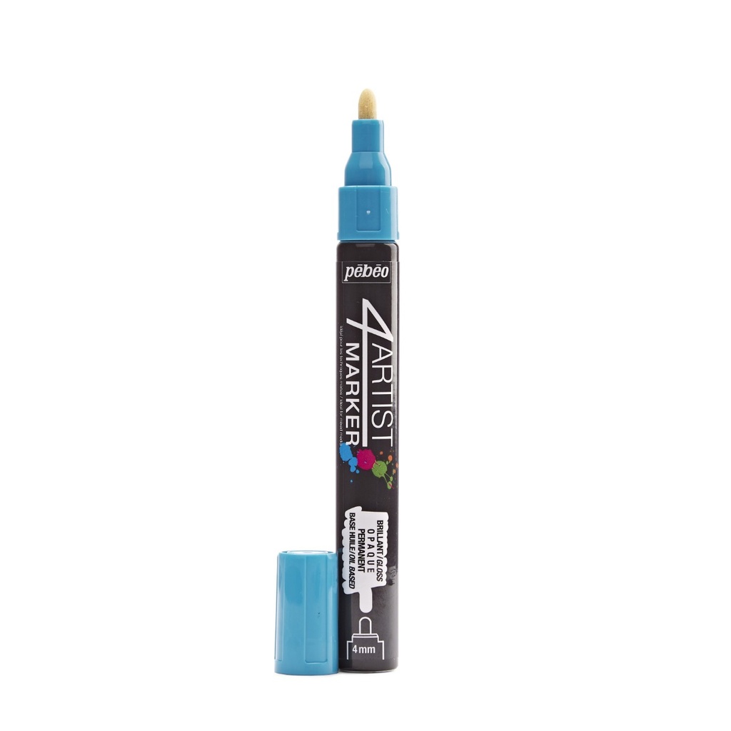 4ARTIST MARKER 4MM LGT BLUE