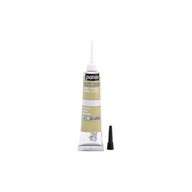 PEBEO CERNE RELIEF OUTLINER T20ML PALE GOLD