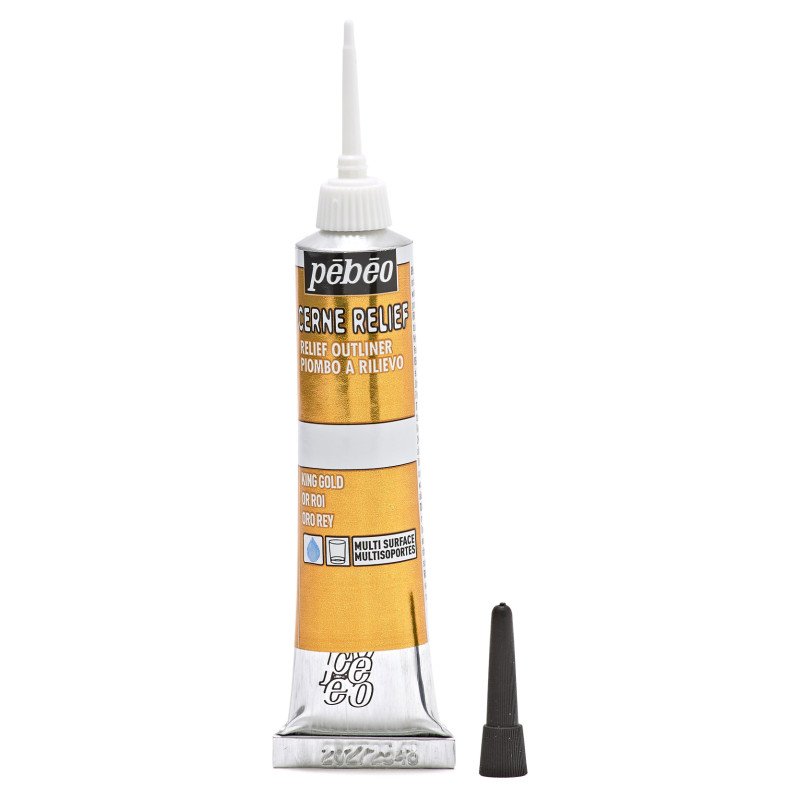 PEBEO CERNE RELIEF OUTLINER KING GOLD T20ML