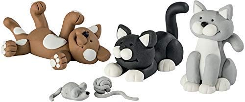 STAEDTLER SET MODELLING CLAY FIMO KIDS F0RM & PLAY CAT 8034 16 LY