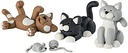 STAEDTLER SET MODELLING CLAY FIMO KIDS F0RM & PLAY CAT 8034 16 LY