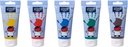 LEFRANC BOURGEOIS EDUCATION GOUACHE FINGER PAINT SET OF 5X80ML