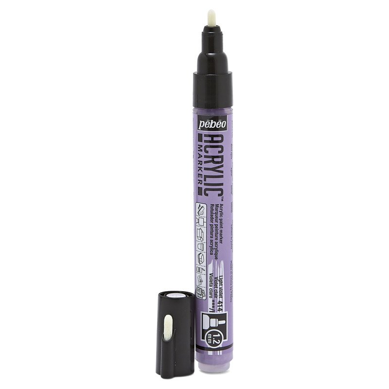 PEBEO ACRYLIC MARKER 1.2 TIP LG VIOLET