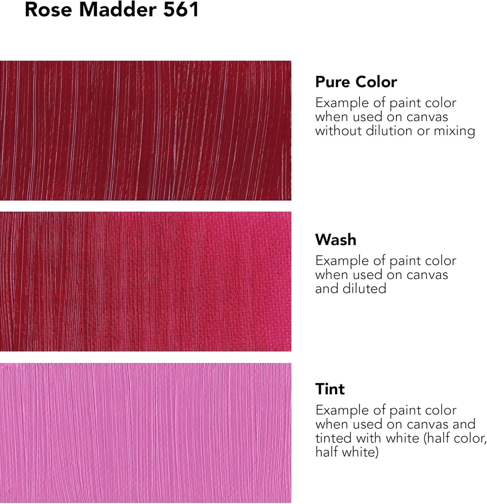 DALER ROWNEY GEORGIAN 38ML ROSE MADDER (QUINACRIDONE)