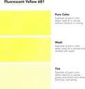 DALER ROWNEY SYSTEM3 ACRYLIC 500ML FLUORESCENT YELLOW