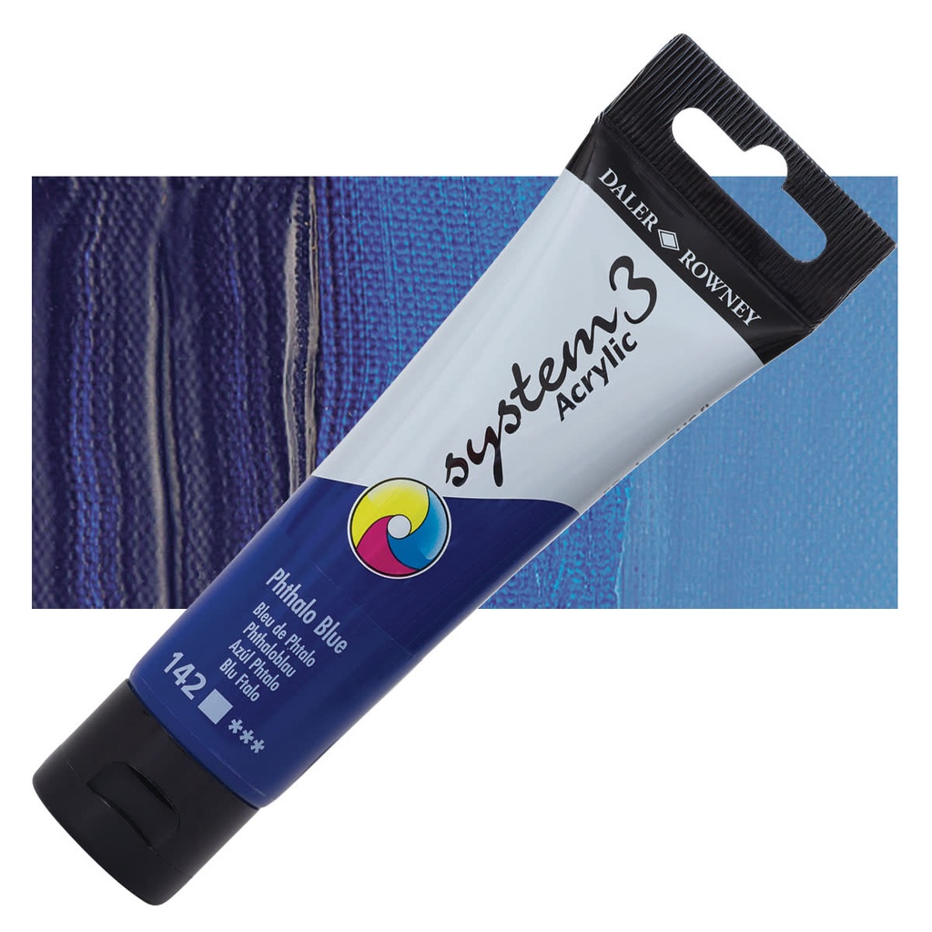DALER ROWNEY SYSTEM3 ACRYLIC 59ML PHTHALO BLUE