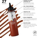 DALER ROWNEY SYSTEM3 FLUID 250ML BURNT SIENNA
