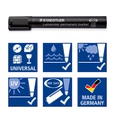 STAEDTLER LUMOCOLOR PERMANENT MARKER 8PCS SET 352 WP8