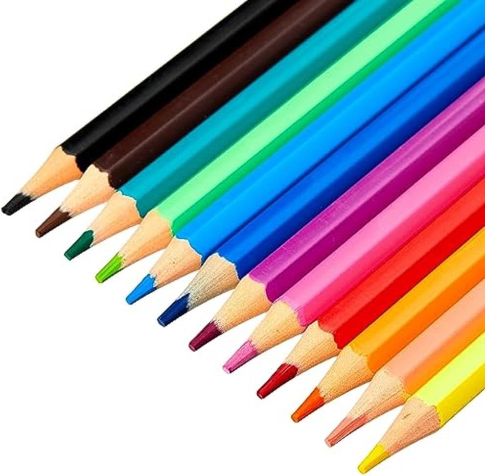 STAEDTLER WOOD FREE COLOURED PENCIL 12PC BOX 175 C12