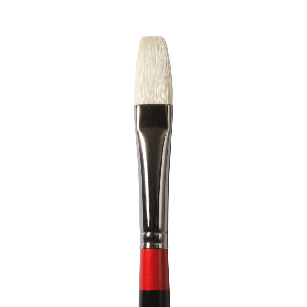 DALER ROWNEY GEORGIAN LONG HANDLE LONG FLAT G48 SIZE 10