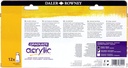 DALER ROWNEY GRAD ACRYLIC 12X22ML SET