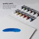DALER ROWNEY SIMPLY ACRYLIC 12X12ML SET
