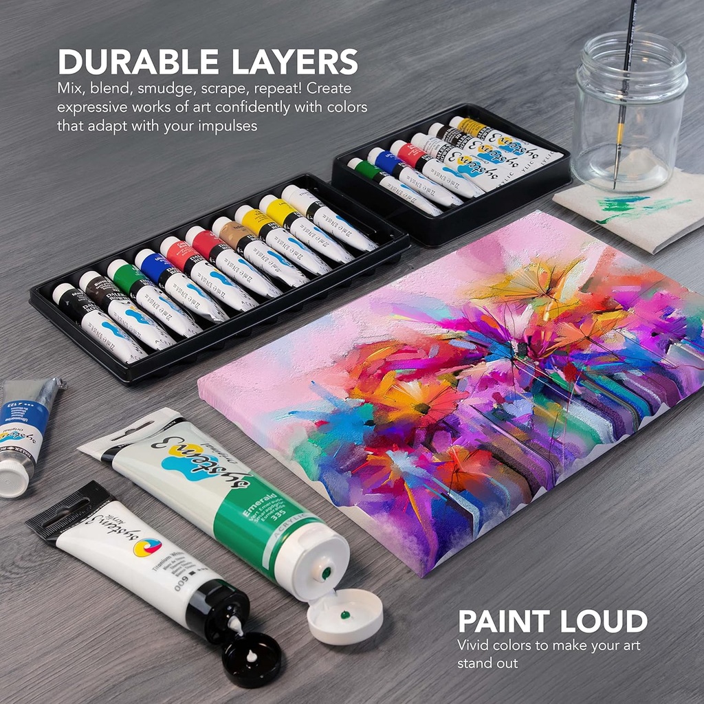 DALER ROWNEY SYSTEM3 ACRYLIC 6X22ML STARTER SET