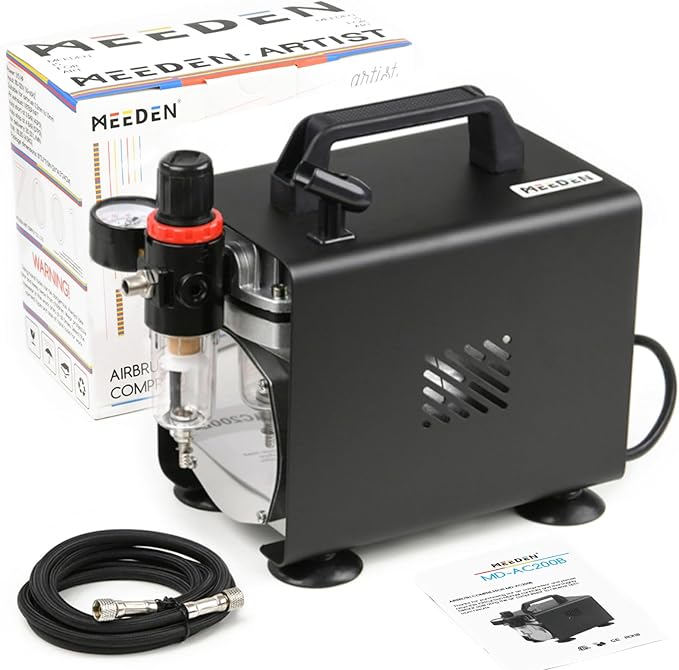 Meeden Airbrush 1/5 HP Auto-Stop Compressor