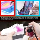 Meeden Airbrush Paint 24 Colors Set, 30 ml / 3 oz