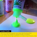 Meeden Fluid Fluorescent Acrylic Paint Set, 6 Colors, 60 ml / 2 oz