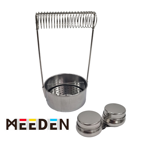 Meeden Metal Brush Holder Set 