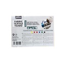 PEBEO 7A LIGHT FABRIC MARKER 1MM PACK 6 ASSORTED