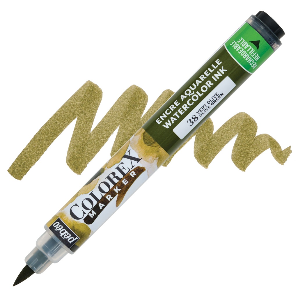 PEBEO COLOREX MARKER OLIVE GREEN