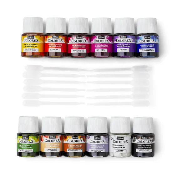 PEBEO COLOREX SET 12X20ML PRIMAIRY