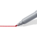 STAEDTLER FIBRE TIP 2TIPS TWIN COLOR PENS 10PCS 3280 C10