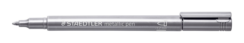 STAEDTLER MARKER METALLIC SILVER 8323-81