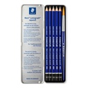 STAEDTLER MARS LUMOGRAPH  AQUARELLE PENCIL 5PCS SET 100A G6