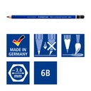 STAEDTLER MARS LUMOGRAPH  AQUARELLE PENCIL 5PCS SET 100A G6