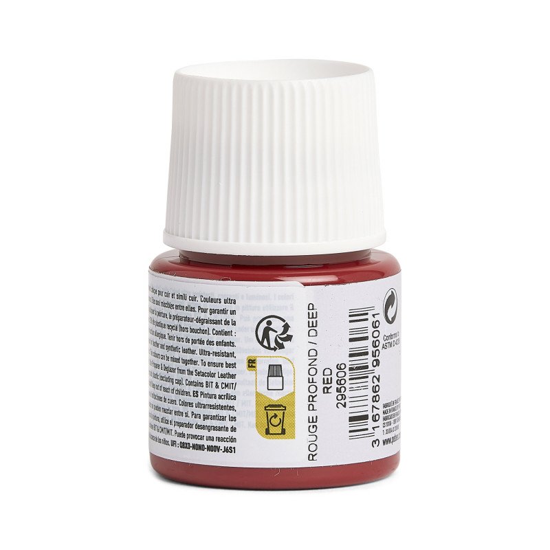 PEBEO SETACOLOR LEATHER 45ML DEEP RED
