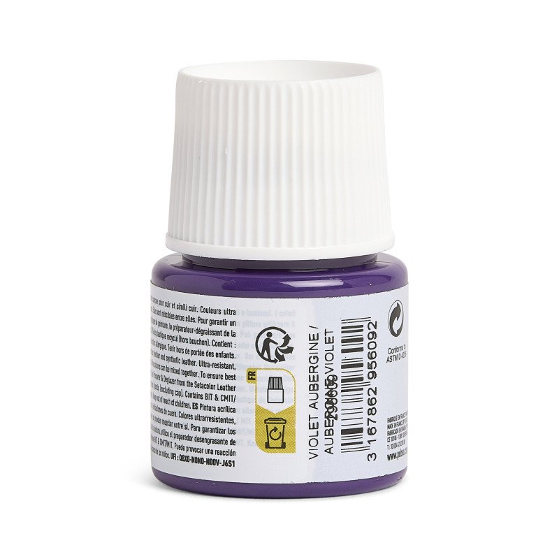 PEBEO SETACOLOR LEATHER 45ML EGGPLAN VIOL