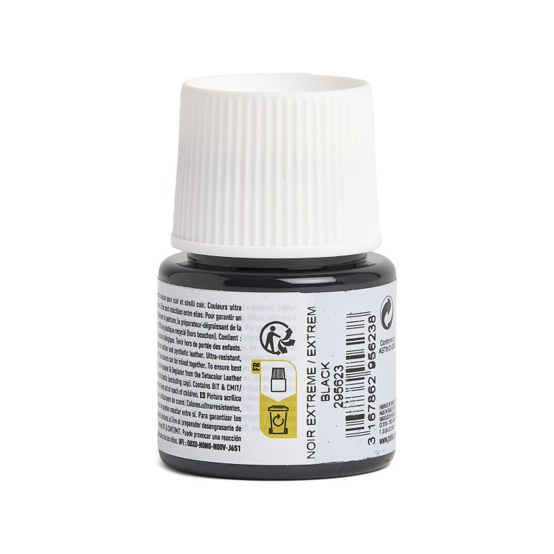 PEBEO SETACOLOR LEATHER 45ML EXTREM BLACK