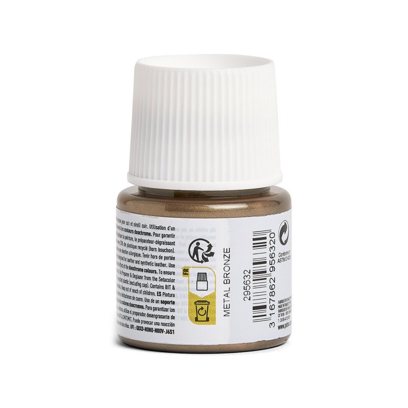 PEBEO SETACOLOR LEATHER 45ML METAL BRONZ