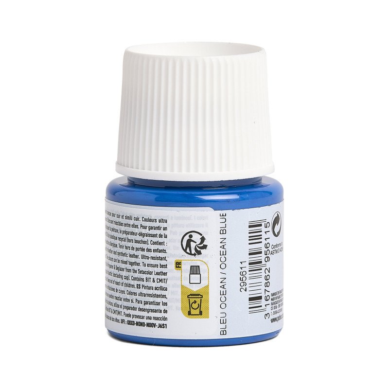 PEBEO SETACOLOR LEATHER 45ML OCEAN BLUE