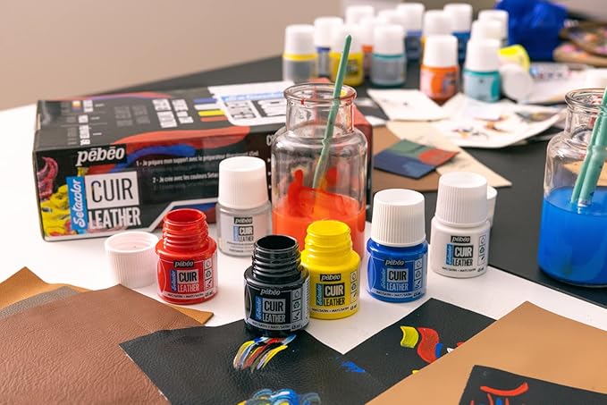 PEBEO SETACOLOR LEATHER 45ML ULTRA BLUE