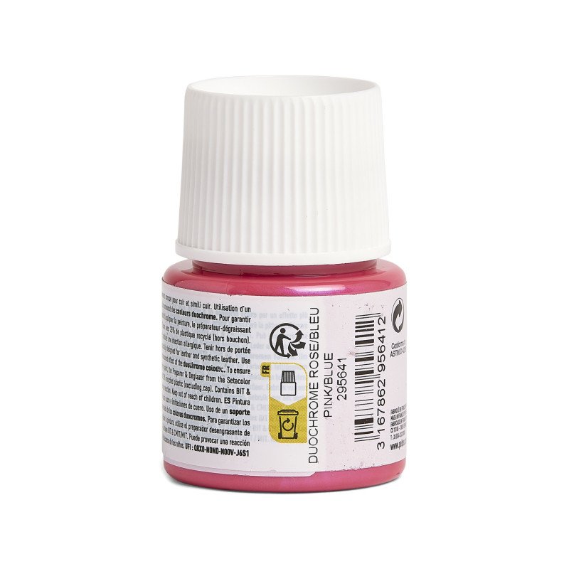 PEBEO SETACOLOR LEATHER 5X45ML PINK/BLUE