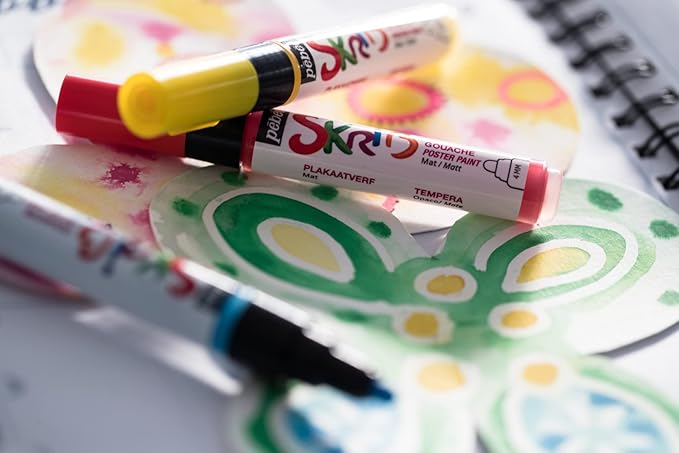 SET 6 MARKER GOUACHE POETRY