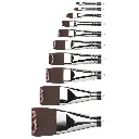 WINSOR & NEWTON GALERIA BRUSH SHORT FLAT NO.4