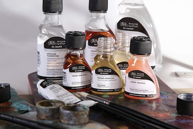 WINSOR & NEWTON OIL ADDITIVE 250ML BTL LIQUIN V1