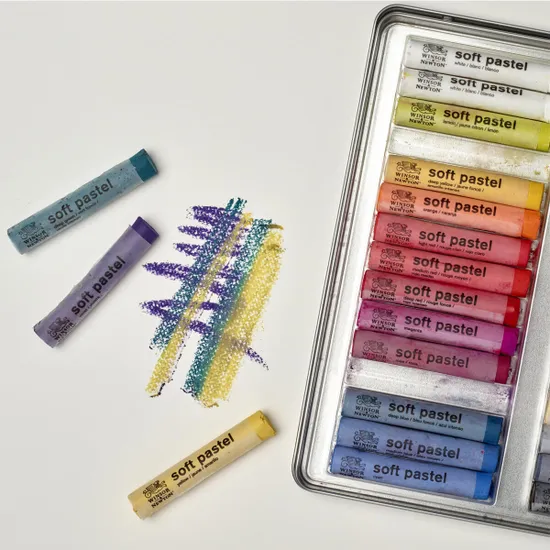 WINSOR & NEWTON PROFESSIONAL SOFT PASTELS X 30 BOX 