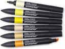WINSOR & NEWTON PROMARKER 6 YELLOW TONES