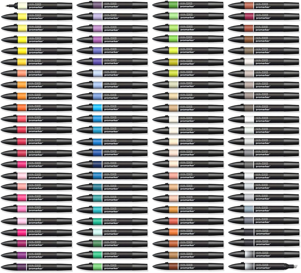 WINSOR & NEWTON PROMARKER 96PC SUPERBIG BOX SET